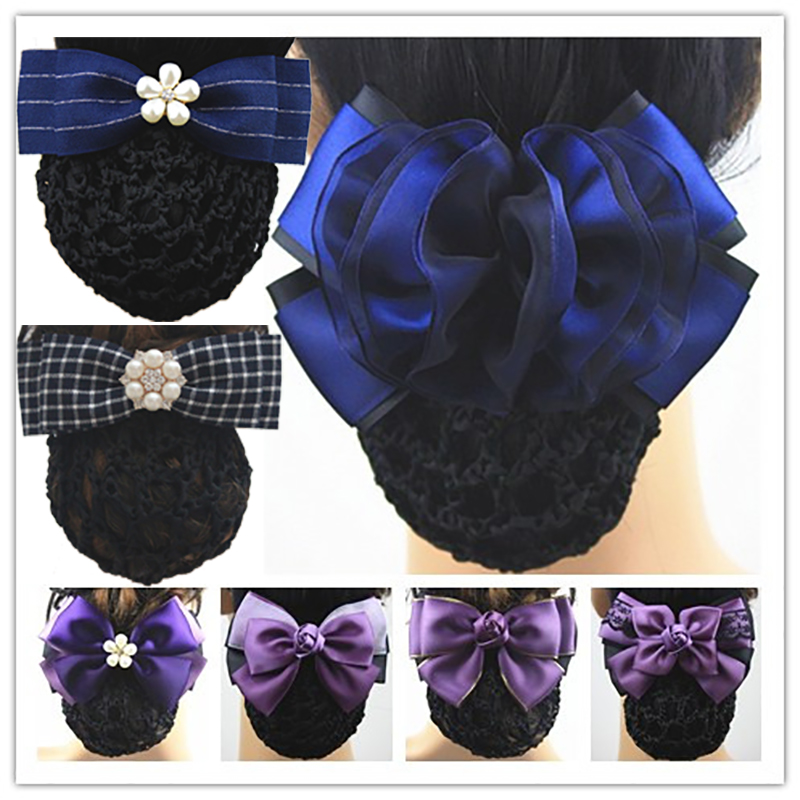 Korean version of the hairpin Occupation Flower hotel telecom Nurse move Stewardess Bank bow staff Netbagin the Accessories/Fashion Jewelry, Hair Accessories category - from Buy2taobao.com to provide professional Taobao agent buy service