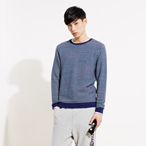 美特斯邦威2015秋装新款男肌理长袖毛衫吊牌价199