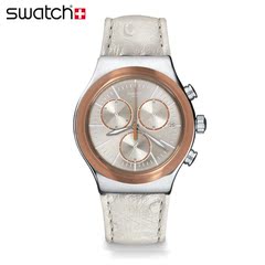 专柜正品斯沃琪 Swatch 手表 2014 时光机计时 阿尔宾鸵鸟YVS412