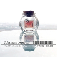 Sabrina's Lotus  圆鼓瓶 |100ML透明玻璃软木塞瓶 扩香瓶分装瓶