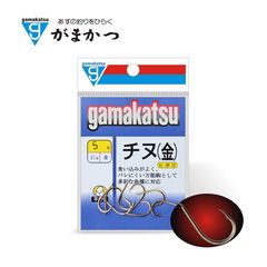 日本进口伽玛卡兹gamakatsu伽马卡兹鱼钩有倒刺歪嘴钩 千又（金）