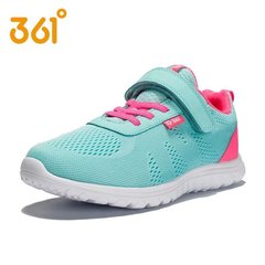 361度童鞋女童运动鞋2016春季新款儿童网布超轻跑鞋包邮K89110131