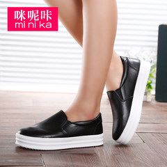 MI Ka Lok Fu 2016 thick New England at the end of spring and autumn wind lazy leisure shoes shoes shoes shoes women feet shoes