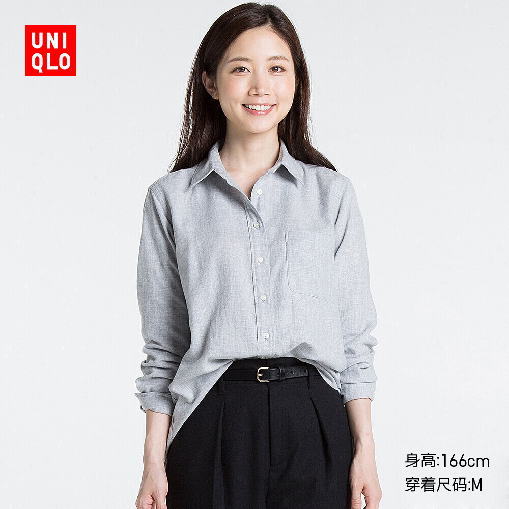 女装 法兰绒衬衫(长袖) 182629 优衣库UNIQLO