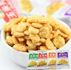 包邮多悦玉米片混合口味468g大安庆特产礼包多味锅巴休闲零食品