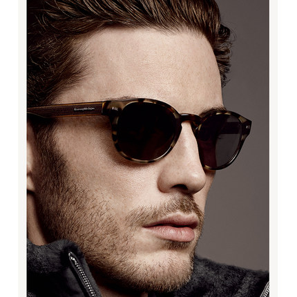 ermenegildo zegna/杰尼亚潮男女时尚太阳镜墨镜ez0029