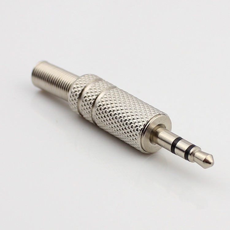 插头耳机高品质35mm可接接线双声声道立体声插头