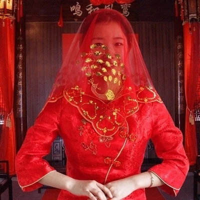 结婚婚庆用品婚礼大红蒙头纱巾 盖头 头纱披肩 新娘嫁妆道具包邮在类目 节庆用品/礼品, 其它节庆用品中 - 来自Buy2taobao.com提供专业的淘宝代购服务