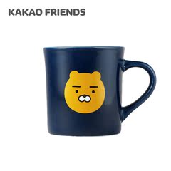 kakao friends韩国创意生活可爱卡通表情马克杯 大容量水杯咖啡杯