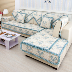新款沙发垫欧式沙发坐垫布艺防滑四季简约现代实木沙发套巾罩定做