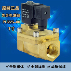 PU225-08A 1寸新恭先导式高压电磁阀 15kg 全铜防水防雾 220V 24V