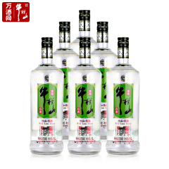 牛栏山二锅头银牛珍品陈酿52度浓香型1000ml*6瓶装 白酒整箱特价