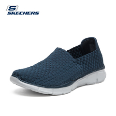 skechers斯凯奇健步鞋 Go Walk运动休闲鞋 加绒套脚男鞋999648