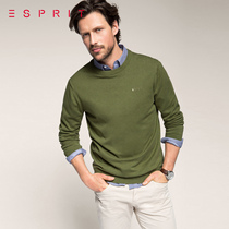 新品ESPRIT男士经典纯色修身针织衫-075EE2I003吊牌价299