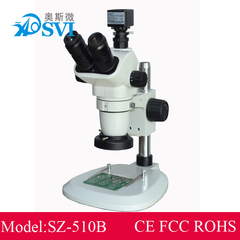 AOSVI 三目拍照显微镜/USB输出三目体式显微镜/SZ-510B