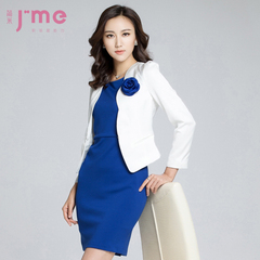 J-ME2016时尚职业装女装套裙气质高端工作服套装女秋连衣裙两件套
