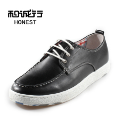 And grey sheep 2015 spring new Korean leather casual lace men shoes tide men's shoes 0040123