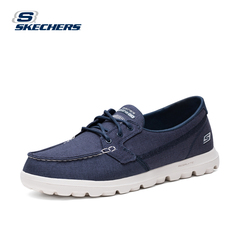 skechers斯凯奇健步鞋 Go Walk运动休闲鞋 加绒套脚男鞋999648