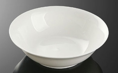 纯白色大号口汤碗翅碗老式泡面碗馄饨碗水饺碗陶瓷碗饭碗斗碗餐具