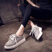 Spring of 2016 new wave muffin Le Fu, thick-soled shoes tide student and leisure shoes flat shoes women