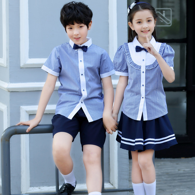 2021新款六一小学生校服夏季毕业拍照班服表演服1-6年级演出服