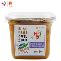 [调味酱]欣和旗舰店 竹笙调味白味噌 咸味噌煲汤调料500g*1盒