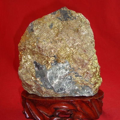 【淘金都】金都招远珍品天然金矿石金箔品质内外一致4