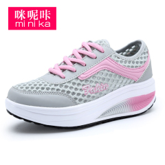 MI Ka fall 2015 shook the female athletic shoes casual shoes with thick soles increase ventilation platform shoes shoes