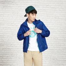 美特斯邦威2015夏款男单层轻薄带帽经典夹克外套吊牌价239元