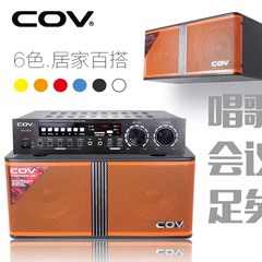 COV CV-266家庭KTV音响套装专业卡拉OK音响家用卡包K歌音箱包邮