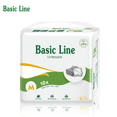 Basic Line成人护理垫老人纸尿片隔尿垫产妇床垫60X60CM 10片/包