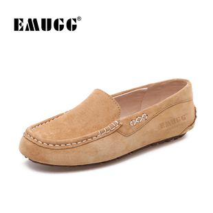 louis vuitton m60243 emugg豆豆鞋2020夏季真皮舒適一腳蹬女鞋透氣套腳包子鞋EM UGG Epsilon M louisvuitton