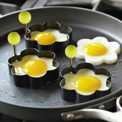创意煎蛋模具加厚不锈钢煎蛋器模型 荷包蛋磨具爱心型煎鸡蛋模具