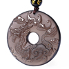 Tamron Xiangyun Obsidian Pendants Necklace Amulet 2021 Roosters Zodiac Mascot Tamron Xiangyun Obsidian Pendants Necklace Amulet 2021 Roosters Zodiac Mascot