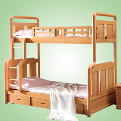 好意年儿童床双层床高低床子母床 实木床1.2成人上下床1.5母子床