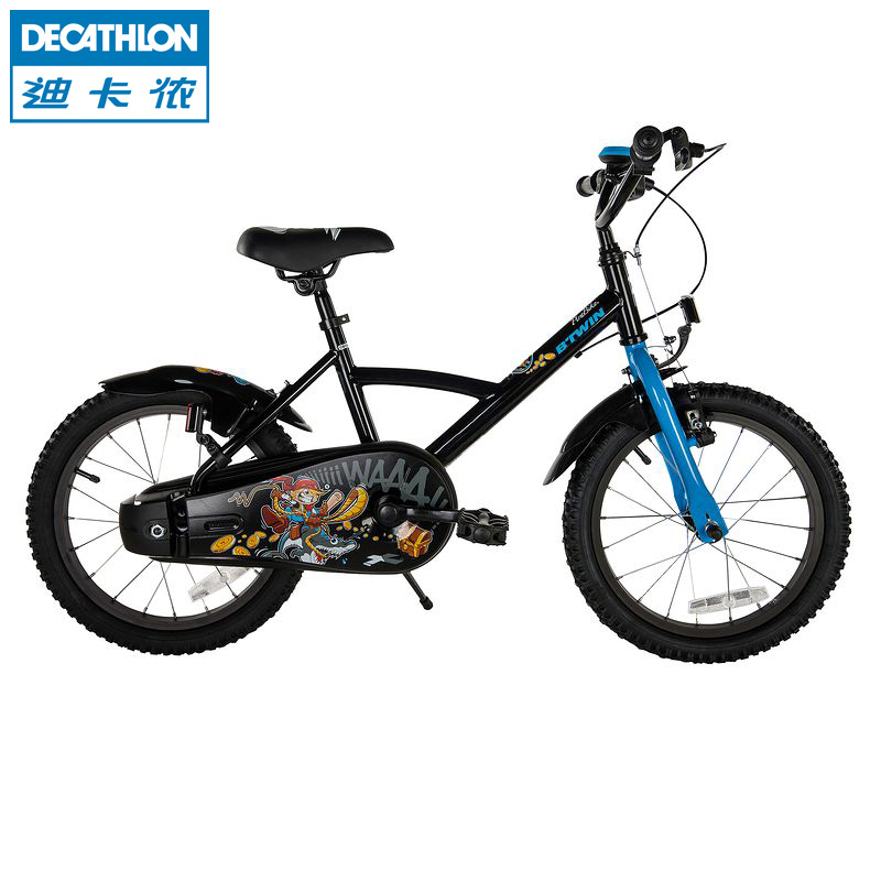 宝宝骑行第一辆：DECATHLON 迪卡侬 16寸 BTWIN 全装备单车