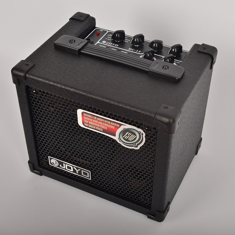 吉他卓乐joyo音箱dc15多功能晶体管综合效果带鼓机吉他音箱