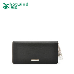 Hot Japanese and South Korean large zip around wallet wave pendant Ms zip note clip wallet 51H4709