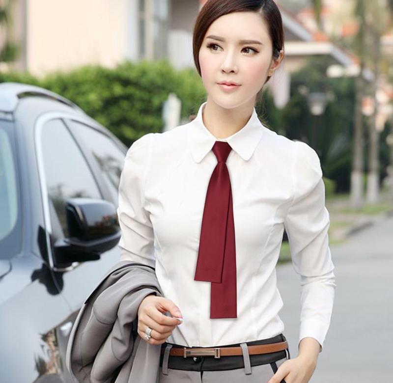 新款女士水兵舞领带拉链免打双层平头女学院风飘带女生学生领带