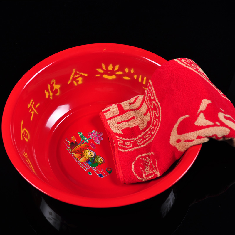 戏法婚庆搪瓷喜庆用品红色结婚脸盆新娘婚庆嫁妆红盆鸳鸯喜盆|msdalam kategori bekalan perayaan/hadiah, Lain-lain bekalan Festival - dari Buy2taobao.com untuk memberikan perkhidmatan ejen Taobao profesional membeli