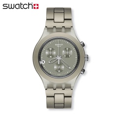 专柜联保正品 Swatch 手表 2014 纯尚计时 烟熏大地 SVCG4000AG