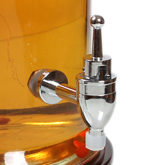萌之源 全铜水龙头玻璃泡酒瓶龙头酒坛陶瓷酒缸酒桶专用全铜水嘴