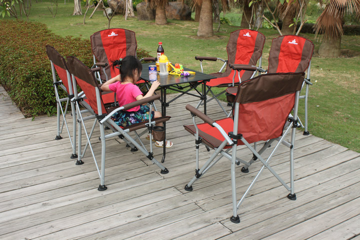 包邮促销新款高档户外桌椅套装自驾游野外折叠桌椅沙滩户外休闲椅
