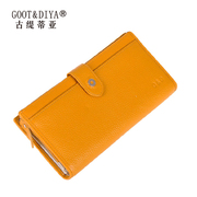 Gu Ti di Asia leather wallet 2015 new Korean version of the zipper around wallet handbags original leather wallets on sale