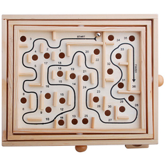 儿童成人皆宜智力益智玩具 手眼协调 木制玩具迷宫游戏 木质迷宫