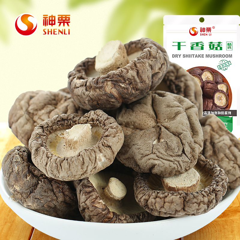 神栗承德特产干香菇60g 干货蘑菇食材食用菌肉厚味鲜产品展示图5