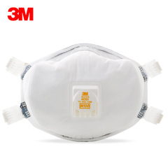 3M 8233 N100防辐射防护口罩/防PM2.5 雾霾粉尘颗粒