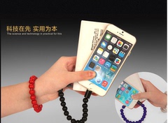 创意便携手环数据线短 手腕手链式佛珠充电线 安卓苹果iphone5s/6