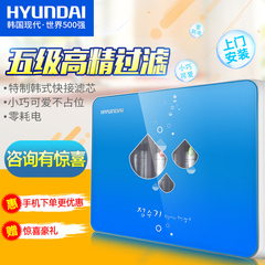 HYUNDAI/现代净水器家用水龙头过滤器自来水直饮过滤器厨房净水机