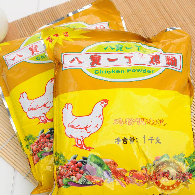 潮汕海鲜砂锅粥八宝一丁鸡精鸡粉